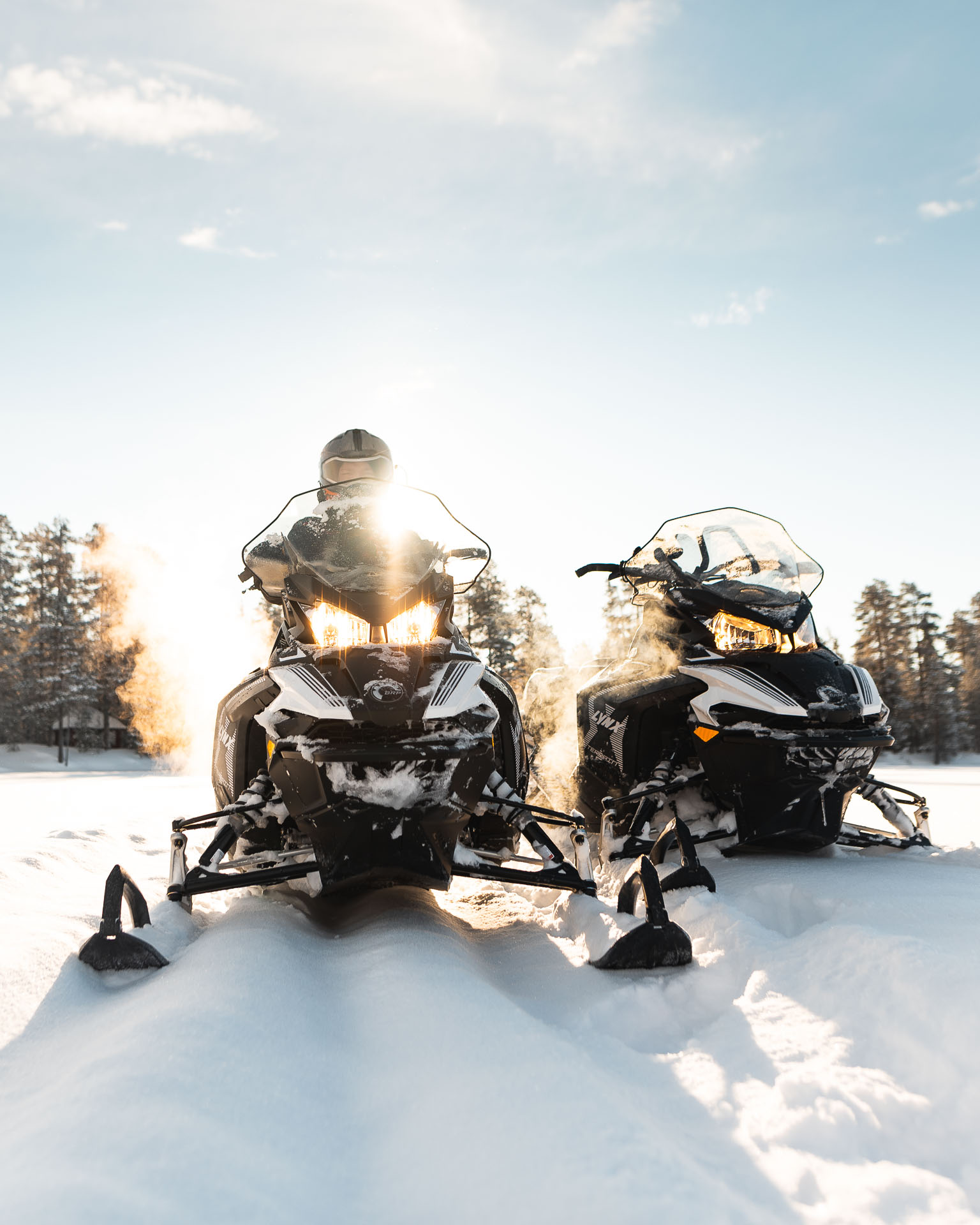 Snowmobiling, Levi / Arctic Expeditions - Deep Snow Extreme, Villi Pohjola / Wild Nordic Finland @wildnordicfinland