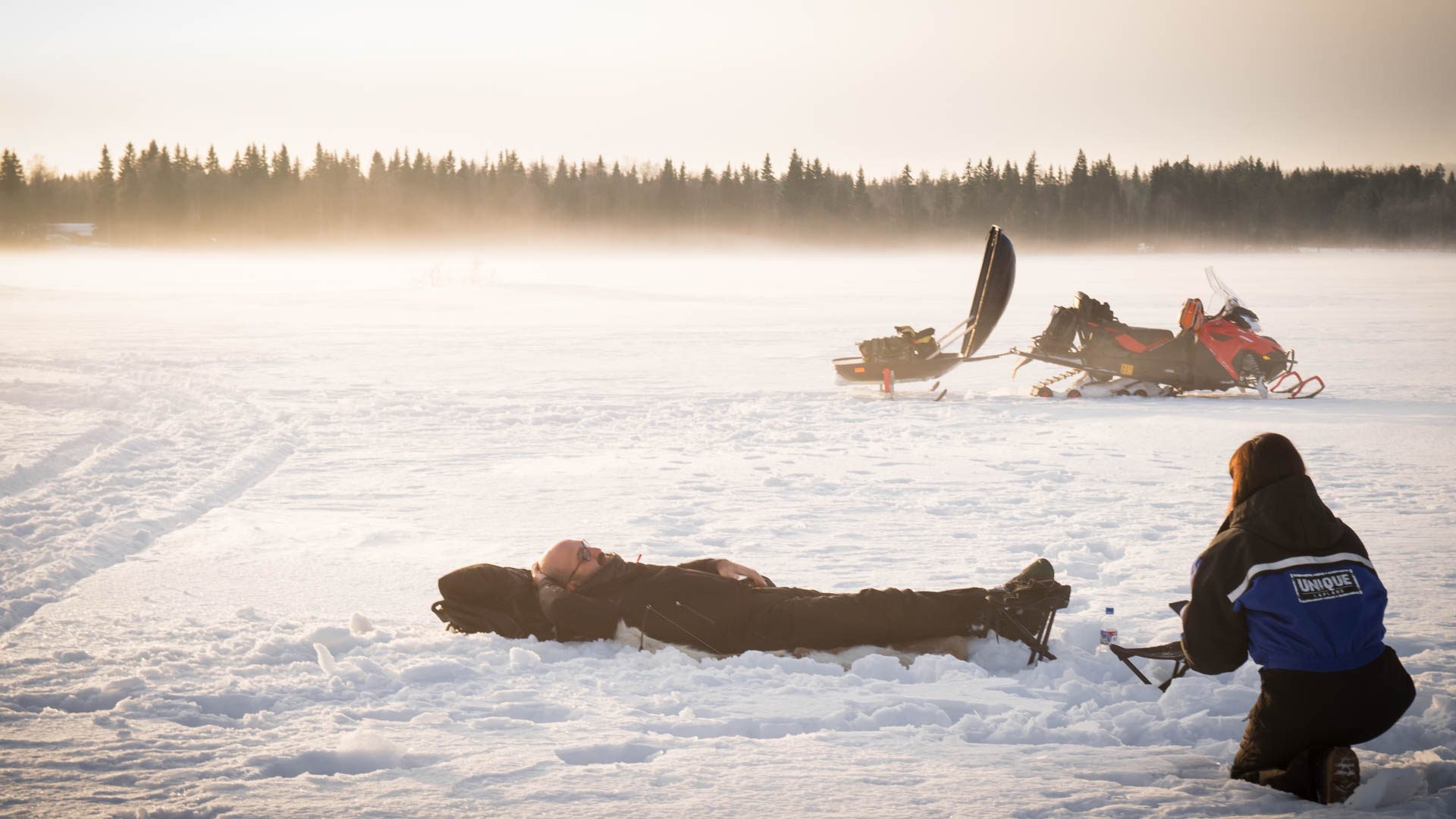 Activities / Snowmobile Safari with Ice Fishing – Levi, Wild Nordic Finland @wildnordicfinland