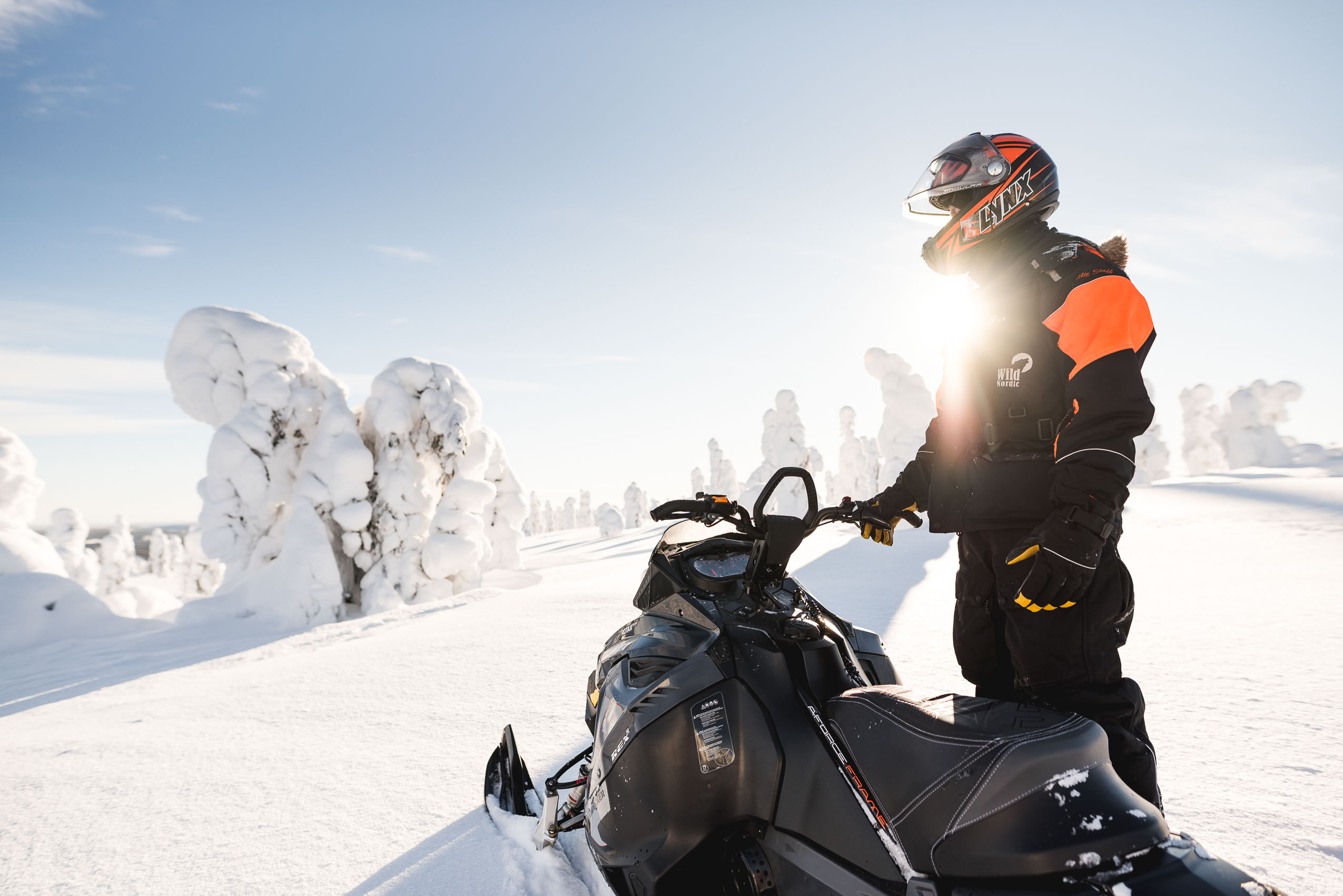 Snowmobiling, Rovaneimi / Arctic Expeditions Villi Pohjola / Wild Nordic Finland @wildnordicfinland
