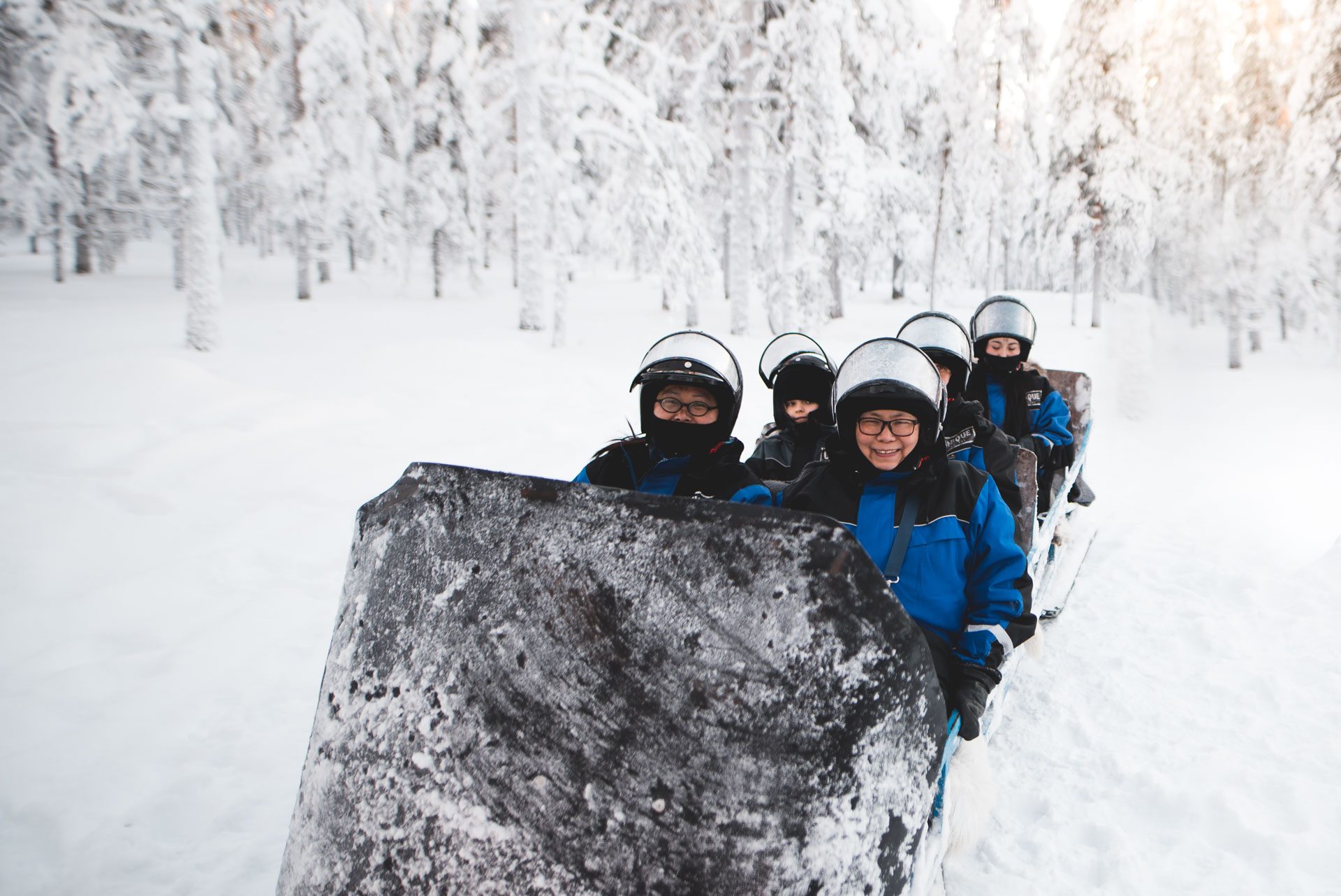Santa´s Sleight Ride, Rovaniemi, Arctic Circle Wilderness Resort / Villi Pohjola, Wild Nordic Finland @wildnordicfinland.