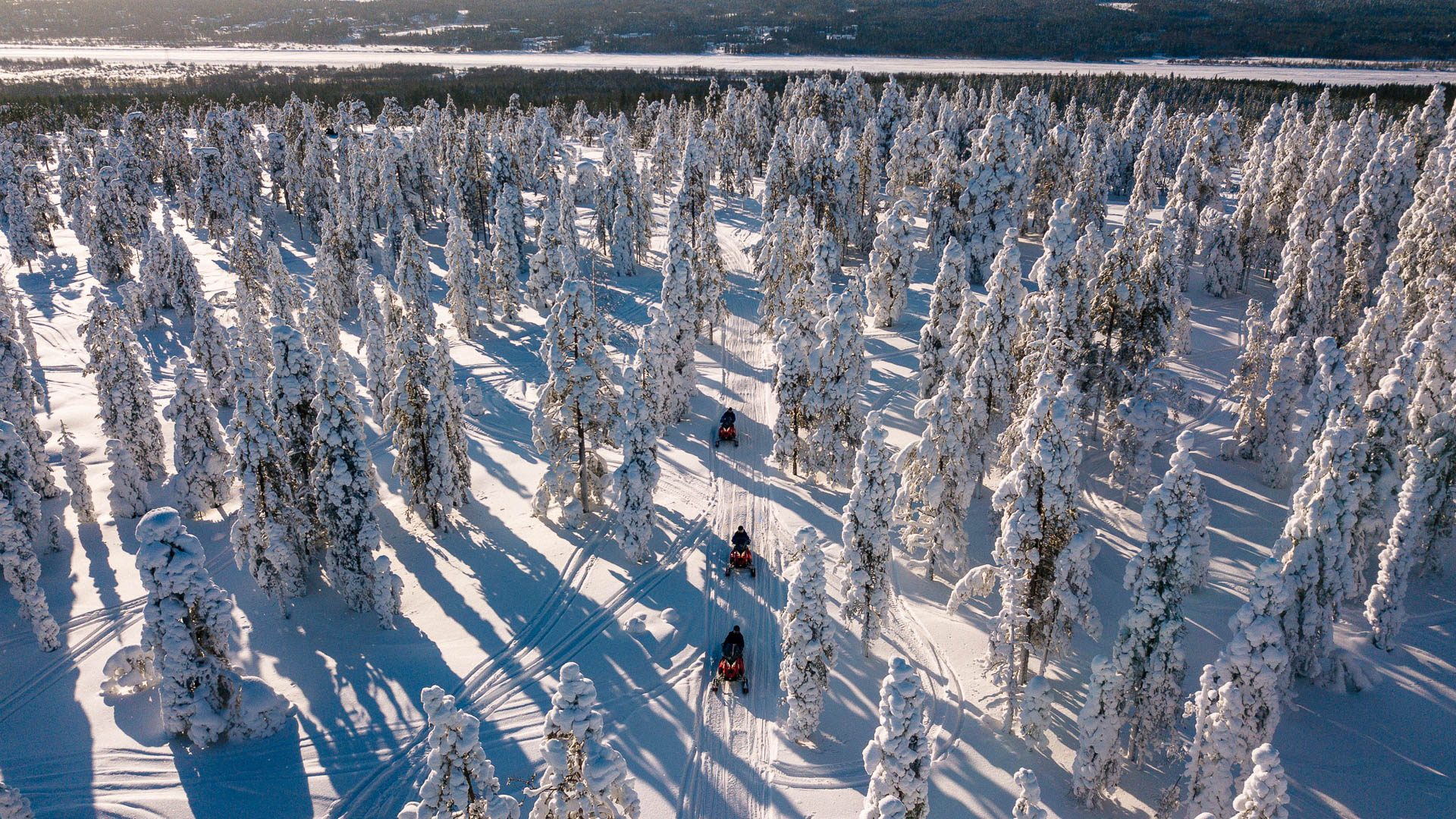 Snowmobile Safari in to the Arctic Circle Forest, Rovaniemi, Arctic Circle Wilderness Resort, Villi Pohjola / Wild Nordic Finland @wildnordicfinland
