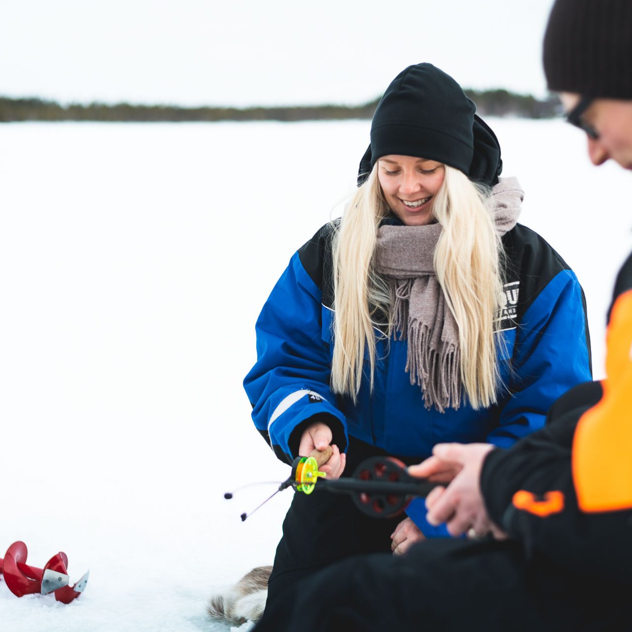 Snowmobile Safari with Ice Fishing Experience, Rovaniemi / Arctic Circle Wilderness Resort, Villi Pohjola / Wild Nordic Finland @wildnordicfinland.