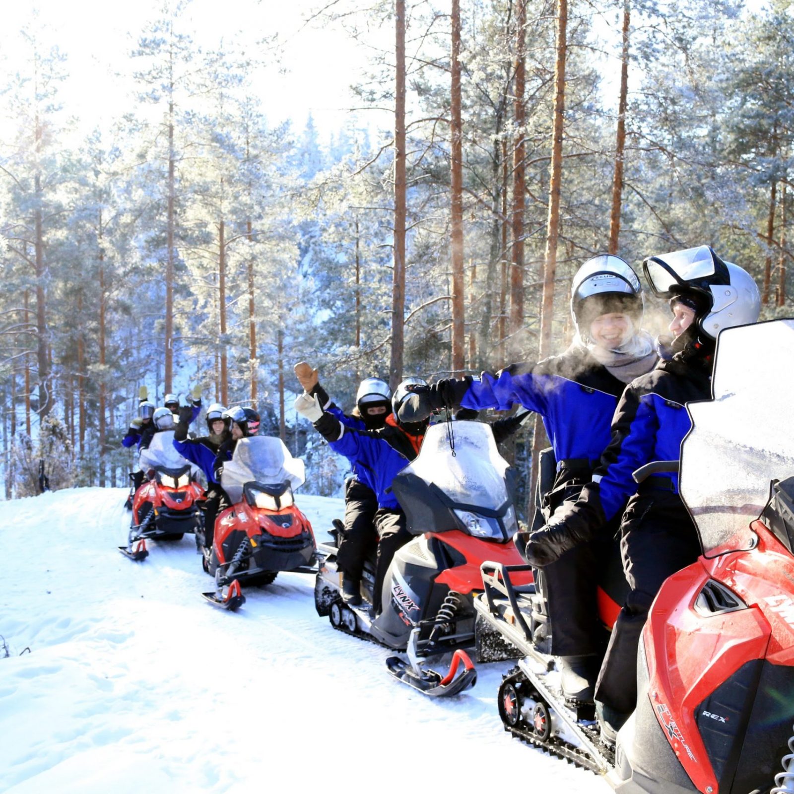 Lakeland / Snowmobile safaris on request, winter activities on request, Wild Nordic Finland @wildnordicfinland