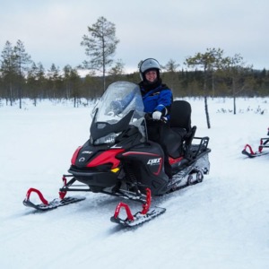 Easy 2-hour Snowmobile Safari by Wild Nordic in Rovaniemi Finland