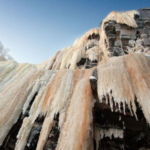 Visit to Frozen Waterfalls at Korouoma National Park