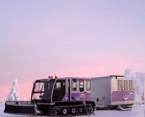 Luosto Amethyst Mine Snow Train Day Tour