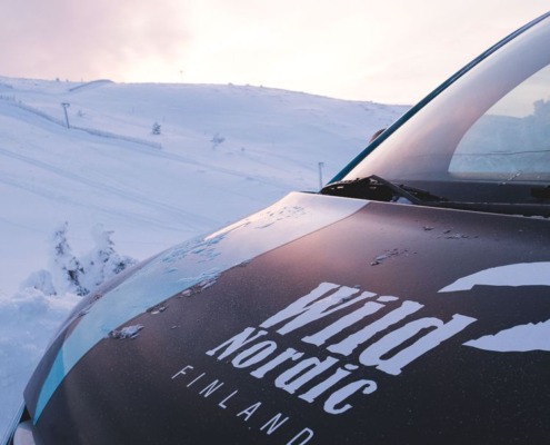 Aurora Tour: A Search for the Northern Lights by Minivan in Levi