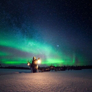 Reindeer Safari to Search for the Northern Lights