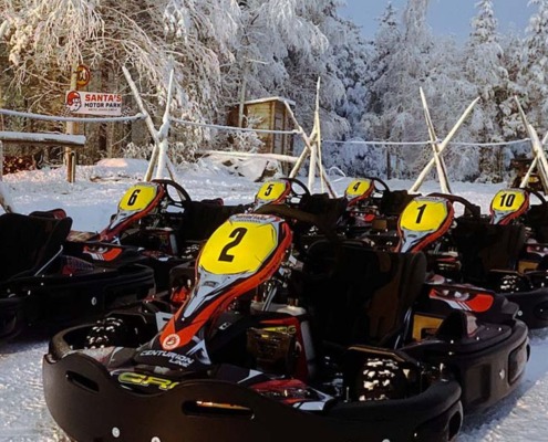 Santa's Ice Karting