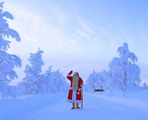 Meeting with Santa Claus