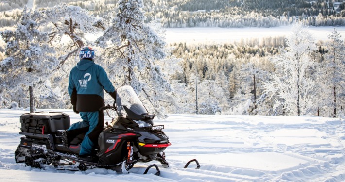 Thrill of Snowmobiling for Adults Only by Wild Nordic in Rovaniemi Finland