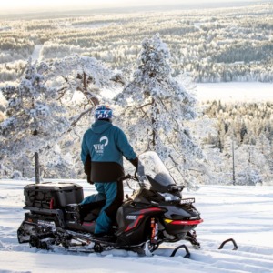 Full Day Snowmobile Safari to the Wilderness with Lunch by Wild Nordic in Rovaniemi Finland