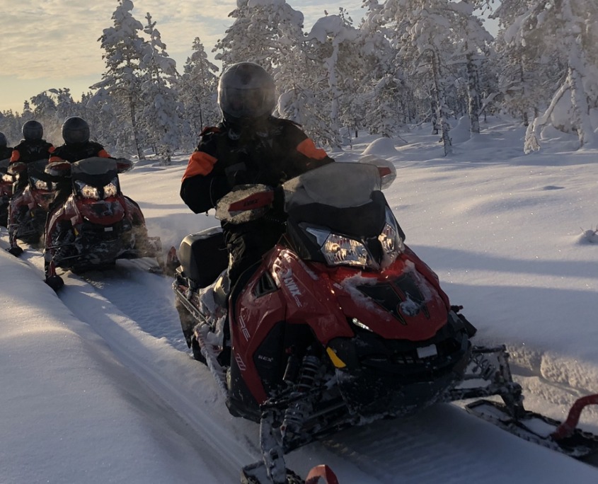 Full Day Snowmobile Safari to the Wilderness with Lunch by Wild Nordic in Rovaniemi Finland