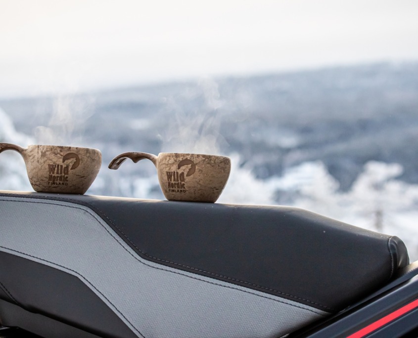 Full Day Snowmobile Safari to the Wilderness with Lunch by Wild Nordic in Rovaniemi Finland