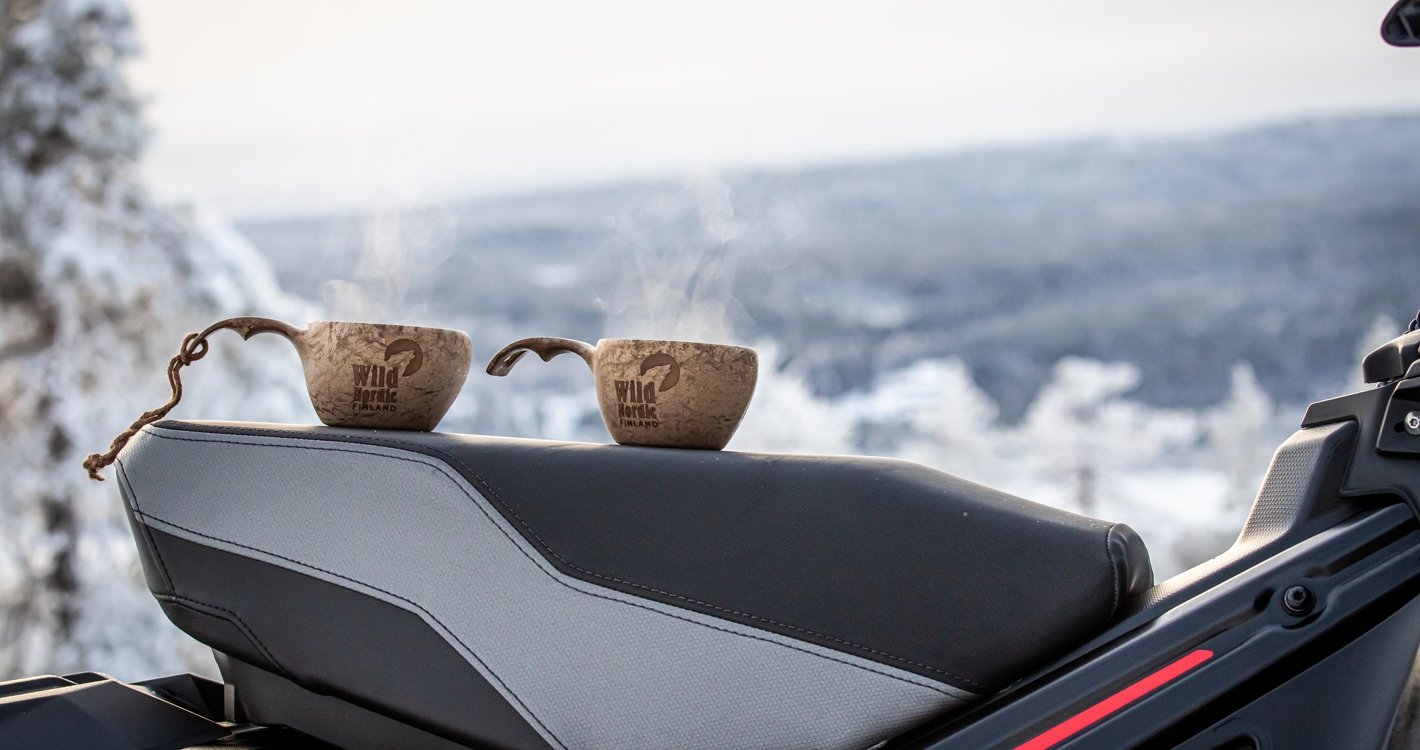 Full Day Snowmobile Safari to the Wilderness with Lunch by Wild Nordic in Rovaniemi Finland