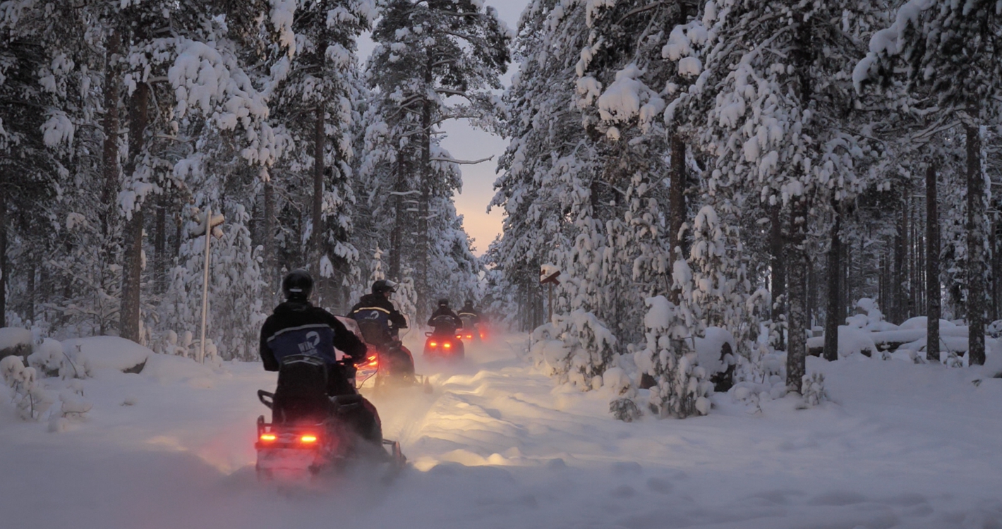Full Day Snowmobile Safari to the Wilderness with Lunch by Wild Nordic in Rovaniemi Finland