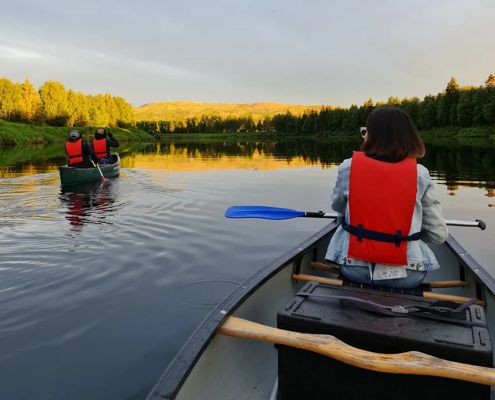 Midnight Sun Canoeing Trip