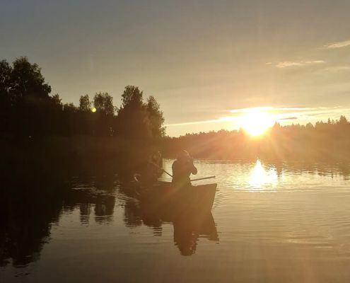Midnight Sun Canoeing Trip