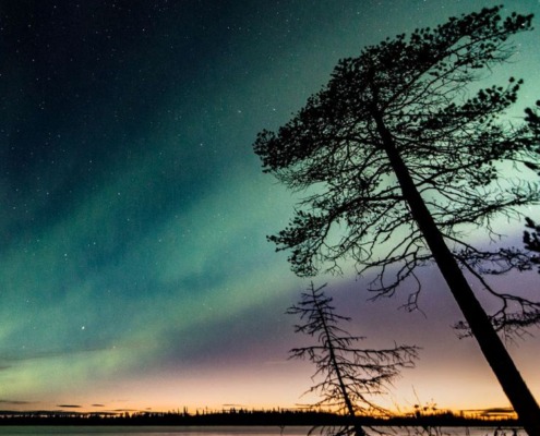 Northern Lights Canoeing Trip