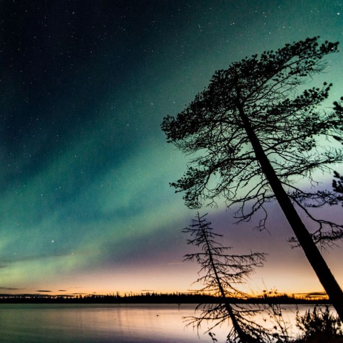 Northern Lights Canoeing Trip