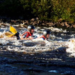 River Rafting Adventure with Car Tyre Inner Tube