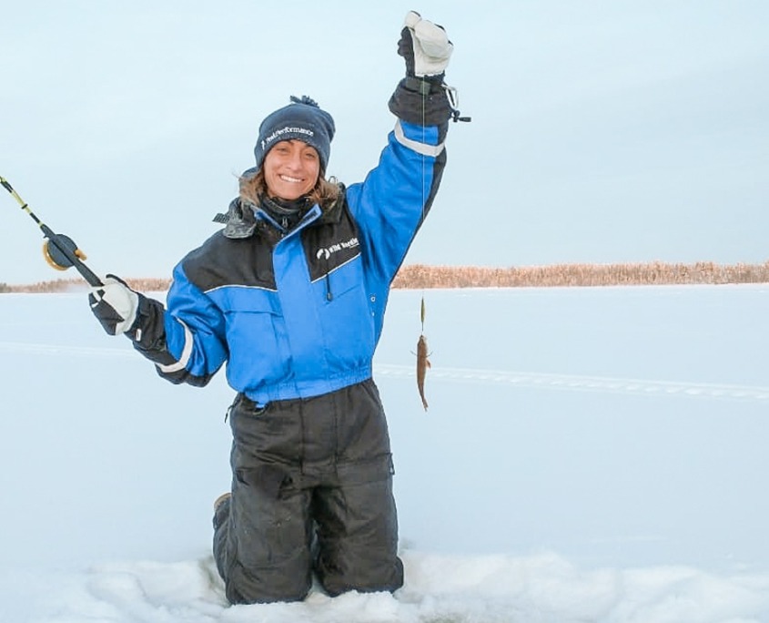 Snowmobile Safari with Ice Fishing Experience by Wild Nordic in Rovaniemi Finland