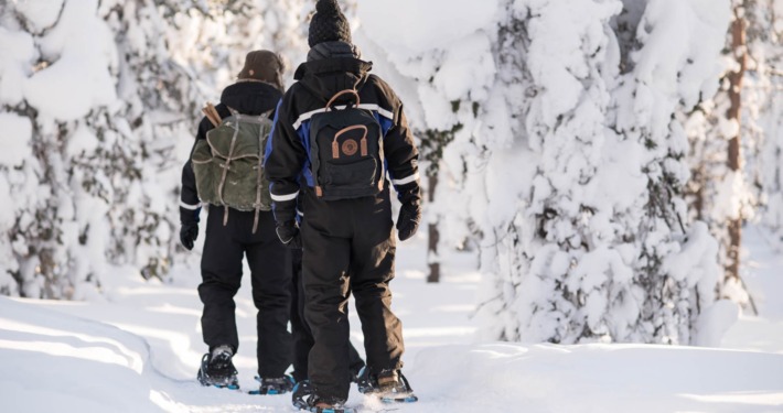 Snowshoeing in the Arctic Wilderness by Wild Nordic in Rovaniemi Finland