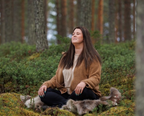 Embrace the Forest immersion into Finnish nature experience with Wild Nordic in Rovaniemi, Finland