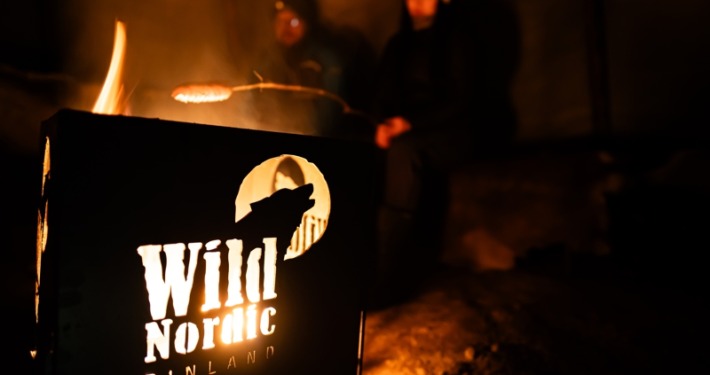 Northern Lights by Van Wild Nordic Finland Aurora Borealis tour in Rovaniemi Finland