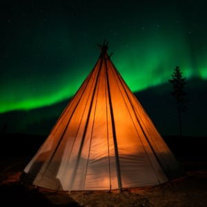 Northern Lights Lookout Aurora Borealis Tour Wild Nordic Finland Rovaniemi Finland